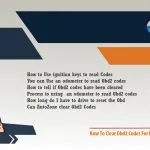 How To Clear Obd2 Codes For Free Without Scanner?