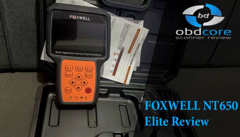 FOXWELL NT650 Elite Review