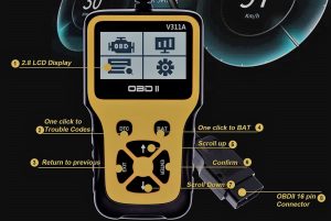 7. V310 Automotive CG OBDII Scanner