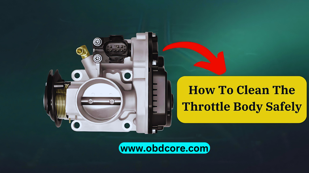 How to Clean a Throttle Body Safely