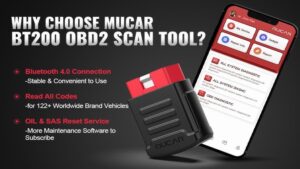 MUCAR BT200 OBD2 Scanner